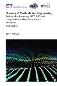 cover of the book Numerical Methods for Engineering: An introduction using MATLAB® and computational electromagnetics examples (Electromagnetic Waves)