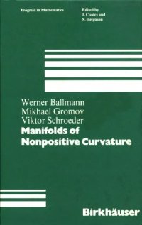 cover of the book Manifolds of nonpositive curvature