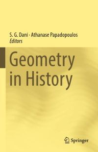 cover of the book Geometry in history