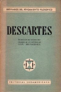 cover of the book Descartes. Selección de textos precedidos de un estudio