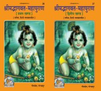 cover of the book Srimad Bhagavata Mahapurana: 2 Vol. Set in Hindi (Kindle)