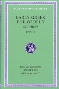 cover of the book Early Greek Philosophy, Volume IX: Sophists, Part 2 (with correction)