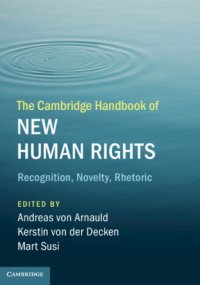 cover of the book The Cambridge Handbook Of New Human Rights: Recognition, Novelty, Rhetoric