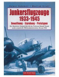 cover of the book Junkersflugzeuge 1933-1945