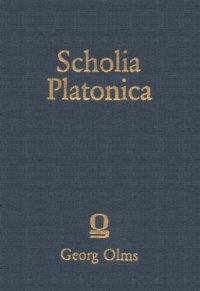 cover of the book Scholia Platonica