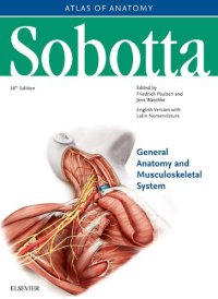 cover of the book Sobotta Atlas of Anatomy, Vol.1, 16th ed., English/Latin: General Anatomy and Musculoskeletal System