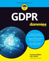 cover of the book GDPR For Dummies ®