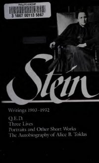 cover of the book Gertrude Stein Writings 1903-1952