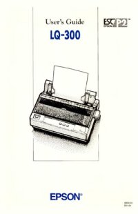 cover of the book Epson LQ-300 User Guide