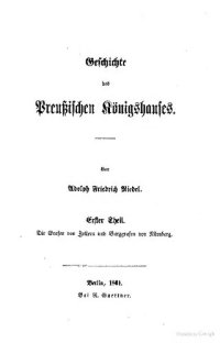 cover of the book Geschichte des preußischen Königshauses