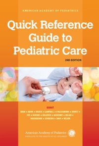 cover of the book Quick Reference Guide to Pediatric Care