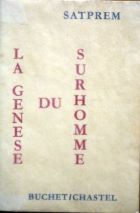 cover of the book La Genèse du surhomme : essai d'évolution expérimentale