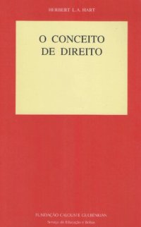 cover of the book O Conceito de Direito