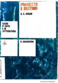 cover of the book Progetto e destino