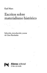 cover of the book Escritos sobre materialismo histórico