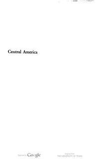 cover of the book Central America: A Nation Divided