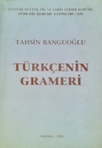 cover of the book Türkçenin grameri