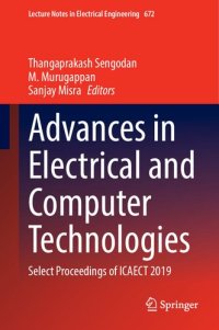 cover of the book Advances in Electrical and Computer Technologies: Select Proceedings of ICAECT 2019