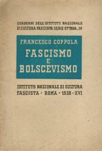 cover of the book Fascismo e Bolscevismo