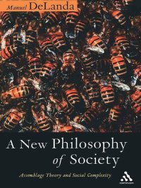 cover of the book New Philosophy of Society: Assemblage Theory and Social Complexity