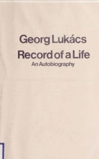 cover of the book Record of a life. An autobiography