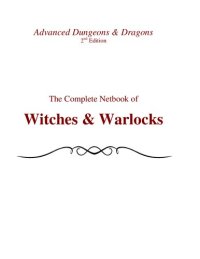 cover of the book The Complete Netbook of Witches and Warlocks