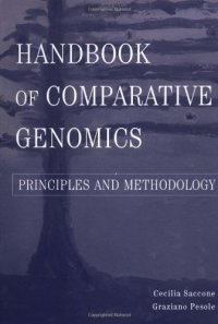 cover of the book Handbook of Comparative Genomics: Principles and Methodology