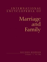 cover of the book International Encyclopedia of Marriage and Family