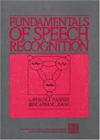 cover of the book Fundamentals of Speech Recognition