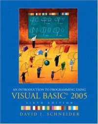 cover of the book An introduction to programming using Visual Basic 2005