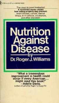 cover of the book nutrition against disease