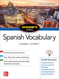 cover of the book Schaum's Outline of Spanish Vocabulary