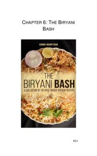 cover of the book The Biryani Bash A collection of the most unique biryani recipes