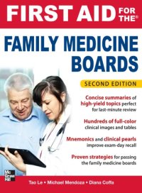 cover of the book First Aid for the Family Medicine Boards