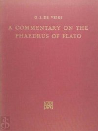 cover of the book A Commentary on the Phaedrus of Plato