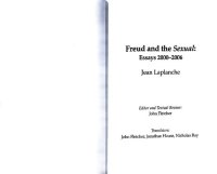 cover of the book Freud and the Sexual: Essays 2000-2006