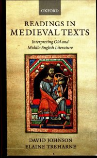 cover of the book Readings in Medieval Texts: Interpreting Old and Middle English Literature