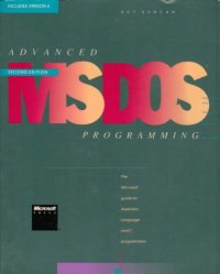 cover of the book Advanced MS-DOS programming : the Microsoft guide for assembly language and C programmers