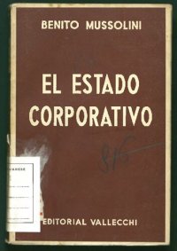 cover of the book El Estado Corporativo