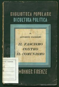 cover of the book Il fascismo contro il comunismo