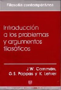 cover of the book Introducción a los problemas y argumentos filosóficos