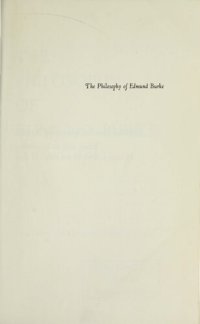 cover of the book The Philosophy of Edmund Burke: A Selection from his Speeches and Writings