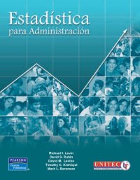 cover of the book Estadistica para administración