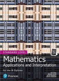 cover of the book Mathematics Applications and Interpretation for the IB Diploma Standard Level