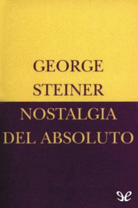 cover of the book Nostalgia del Absoluto