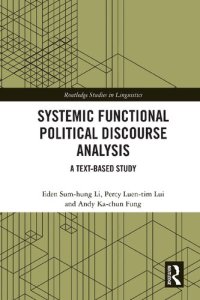 cover of the book Systemic Functional Political Discourse Analysis: A Text-based Study