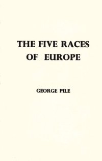 cover of the book The Five Races of Europe