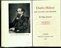 cover of the book Charles Dickens: His Tragedy & Triumph Vol.2