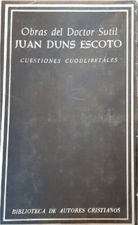 cover of the book Cuestiones cuodlibetales