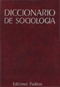 cover of the book Diccionario de Sociología